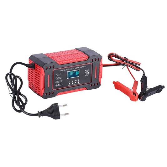 HOTSPEED HSBC241112-A red charger, 12V with 6A peak output